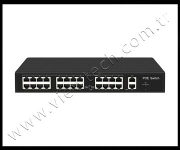 VT-16001-SW 16 PORT POE SWITCH