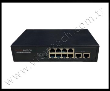VT-8010-SW 8 PORT POE SWITCH